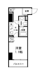 SS.FLAT神楽坂south 404 間取り図