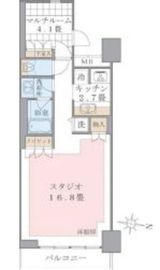 ブリリアイスト東雲キャナルコート 720 間取り図