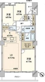 シティタワー品川 12階 間取り図