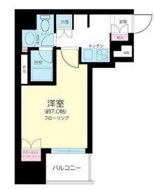 グラーサ銀座イースト 5階 間取り図