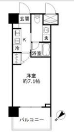 フォレシティ豊洲 703 間取り図