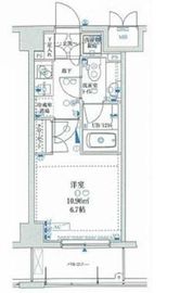 パークプリエ神楽坂 3階 間取り図