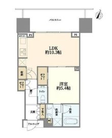 二子玉川ライズタワー 16階 間取り図