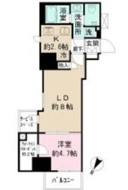 パークリュクス本駒込ステーションプレミア 15階 間取り図