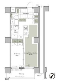 パークキューブ西ヶ原ステージ 1109 間取り図