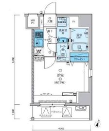 リヴシティ秋葉原 8階 間取り図