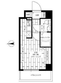 ステージファースト南麻布 3階 間取り図