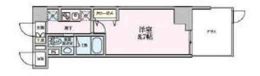 アーバンコート大岡山 102 間取り図