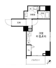 ハイリーフ上野 304 間取り図