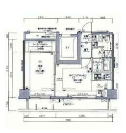 ミテッツァ千代田三崎町 9階 間取り図