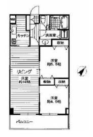 虎ノ門マリンガーデン 1604 間取り図