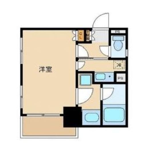 アトラスミオ浅草雷門 10階 間取り図
