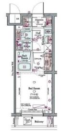 コンシェリア品川南 THE GRAND RESIDENCE 3階 間取り図