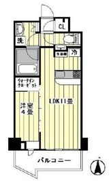 イトーピア目白カレン 4階 間取り図