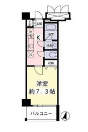 フィシオ笹塚 803 間取り図