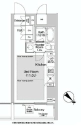 BPRレジデンス渋谷 505 間取り図