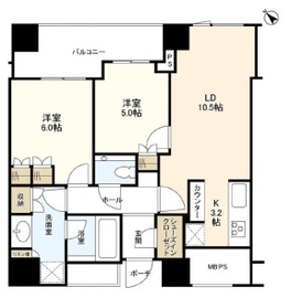 ブランズ四番町 10階 間取り図