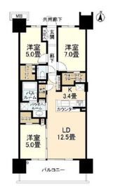 シティテラス東陽町 2階 間取り図