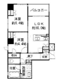 プレミスト明石町 3階 間取り図