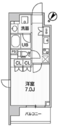 ディームス大塚 901 間取り図