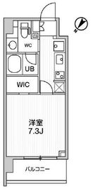 ディームス大塚 703 間取り図