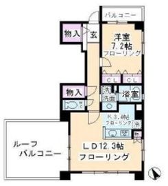 サンクサヴール青山 501 間取り図