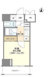 文京春日プラッツ 6階 間取り図