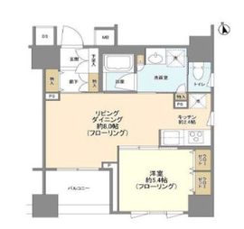 ブランズ大手町 4階 間取り図