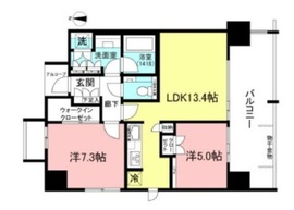 アトラス渋谷公園通り 12階 間取り図