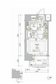 リライア大森 2階 間取り図