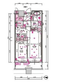 目黒第一マンションズ 1203 間取り図