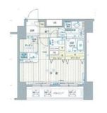 フォレシティ六本木 1003 間取り図