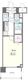 N's PARK Residence 高田馬場 502 間取り図