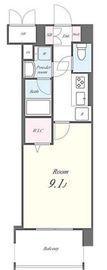 N's PARK Residence 高田馬場 503 間取り図