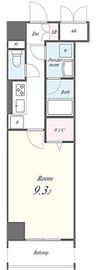 N's PARK Residence 高田馬場 906 間取り図