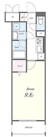 N's PARK Residence 高田馬場 907 間取り図