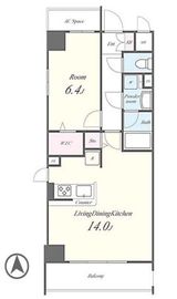 N's PARK Residence 高田馬場 309 間取り図