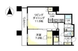 スカイライトタワー 19階 間取り図