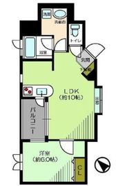 グランシティ日本橋水天宮 9階 間取り図