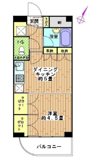ジェイパーク恵比寿3アルティマ 3階 間取り図
