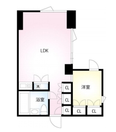 グラフィオ渋谷 102 間取り図