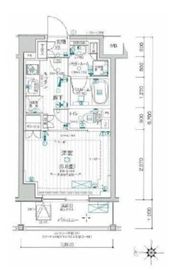 デュオステージ本郷 2階 間取り図