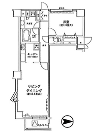 MG目黒駅前 1102 間取り図