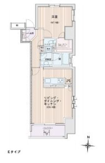 エスティメゾン錦糸町2 1201 間取り図