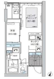 ガーデニエール砧ウエスト 529 間取り図