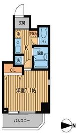 レジデンス西新宿スクエア 1202 間取り図