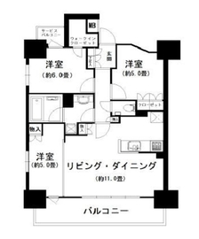 リビオレゾン東陽町ステーションプレミア 10階 間取り図