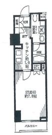 Feel A 渋谷 7階 間取り図