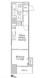 エルスタンザ神田須田町 1102 間取り図