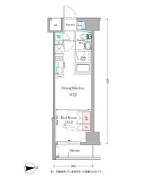 アーバネックス蔵前 205 間取り図